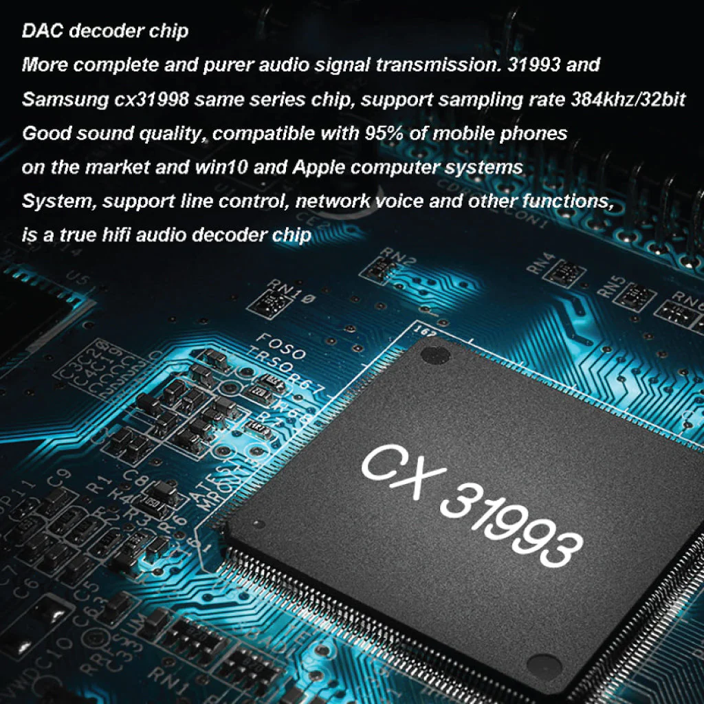 AUDIOCULAR - Conexant CX Pro CX31993 USB-C DAC & Amp - Image 3