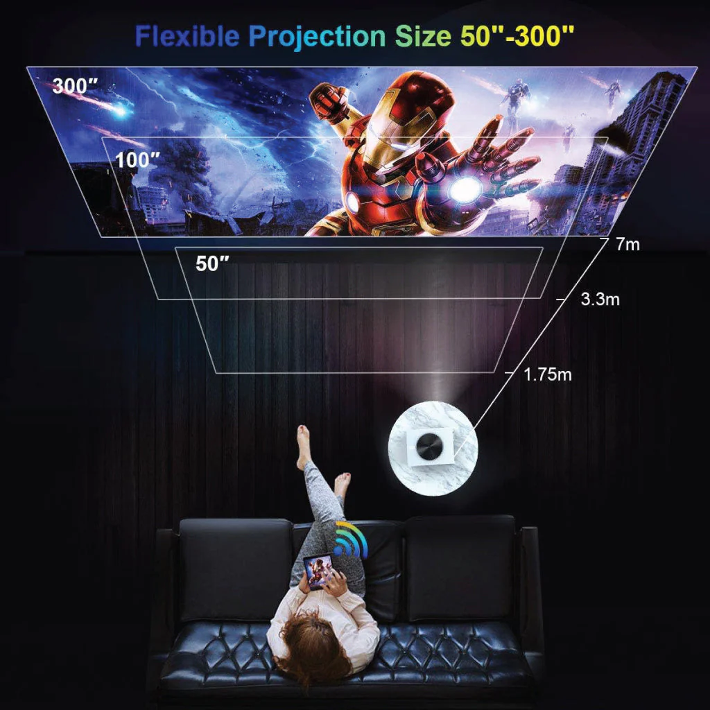 Colorstorm - QS01 Full HD Android Projector - Image 8