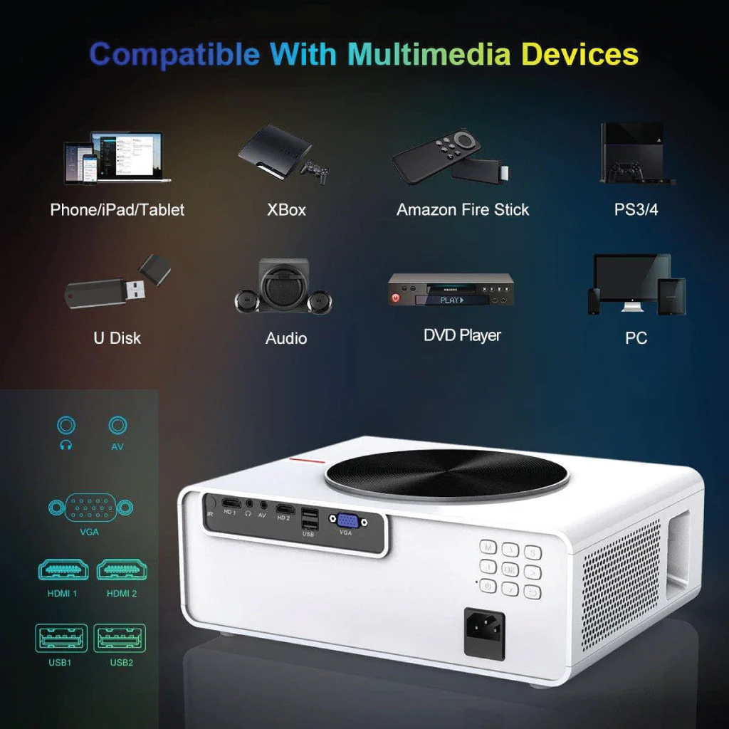 Colorstorm - QS01 Full HD Android Projector - Image 9