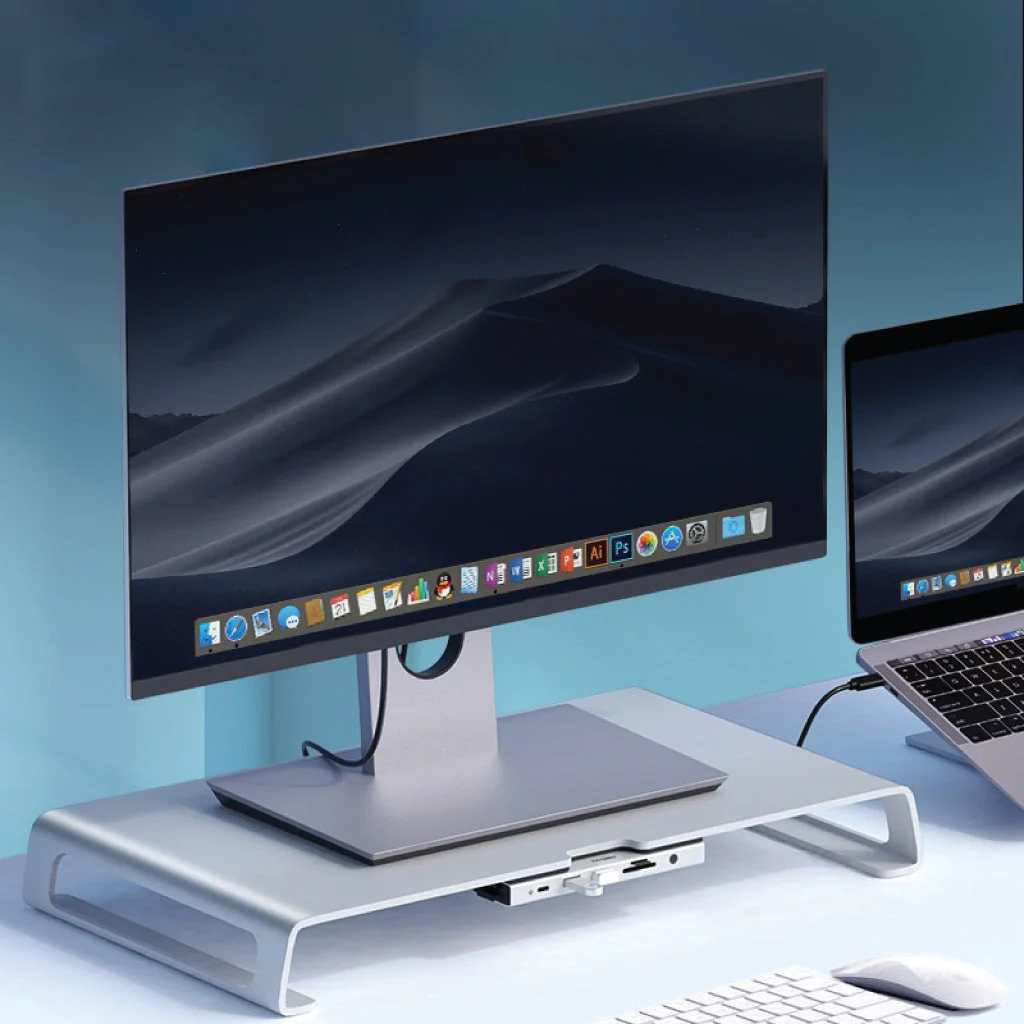 HAGiBiS - ZD1 Pro Monitor Stand with USB Hub - Image 5