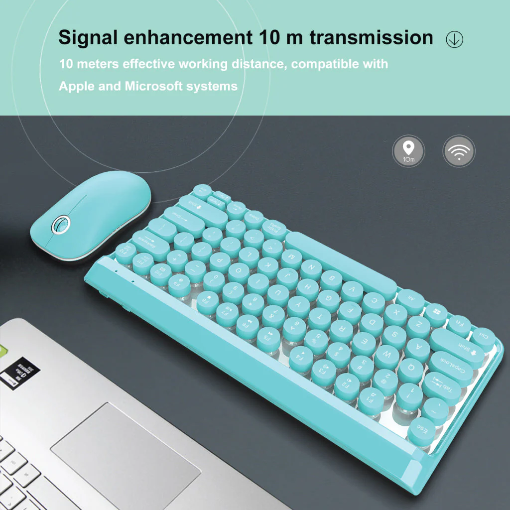 HXSJ - L100 Wireless Gaming Keyboard Mouse Combo - Image 11
