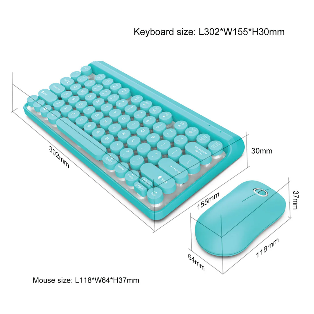 HXSJ - L100 Wireless Gaming Keyboard Mouse Combo - Image 12