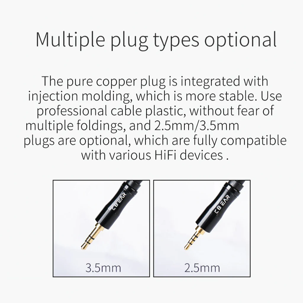 KBEAR - 4 Core Warmth Upgrade Cable for IEM - Image 7