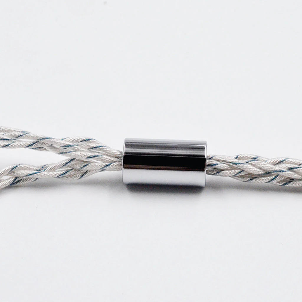 KZ - 8 Core Silver Blue Mixed Upgrade Cable for IEM - Image 4