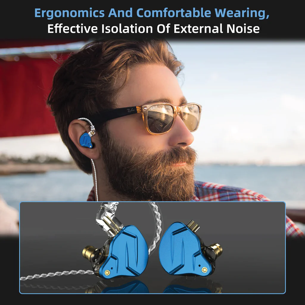 KZ - ZSN Pro X  1 DD + 1 BA Hybrid IEM - Image 10