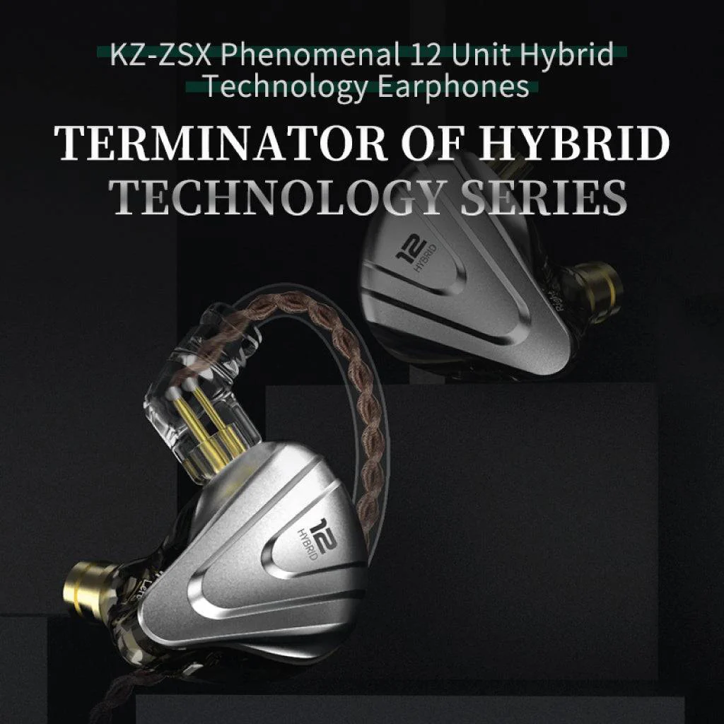 KZ - ZSX Wired IEM with Mic - Image 3