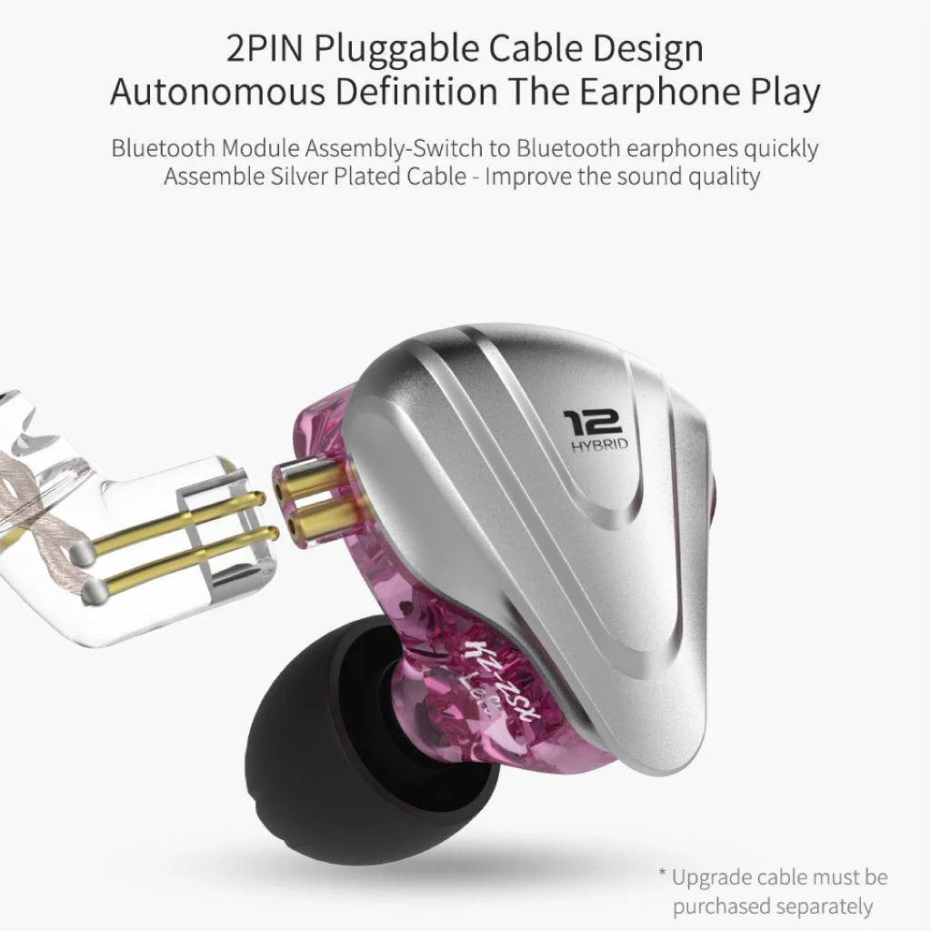 KZ - ZSX Wired IEM with Mic - Image 6