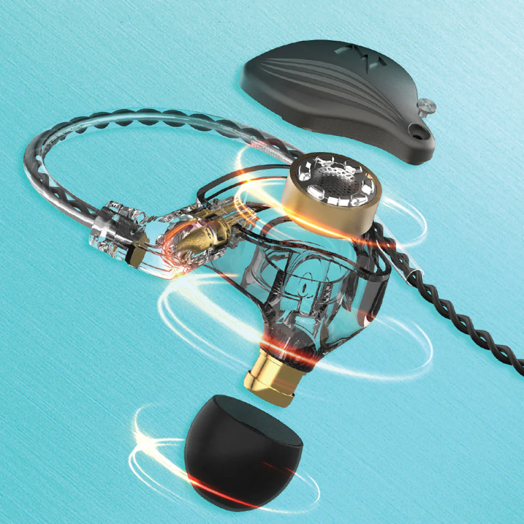 QKZ - ZAX 2 Wired IEM with Mic - Image 3