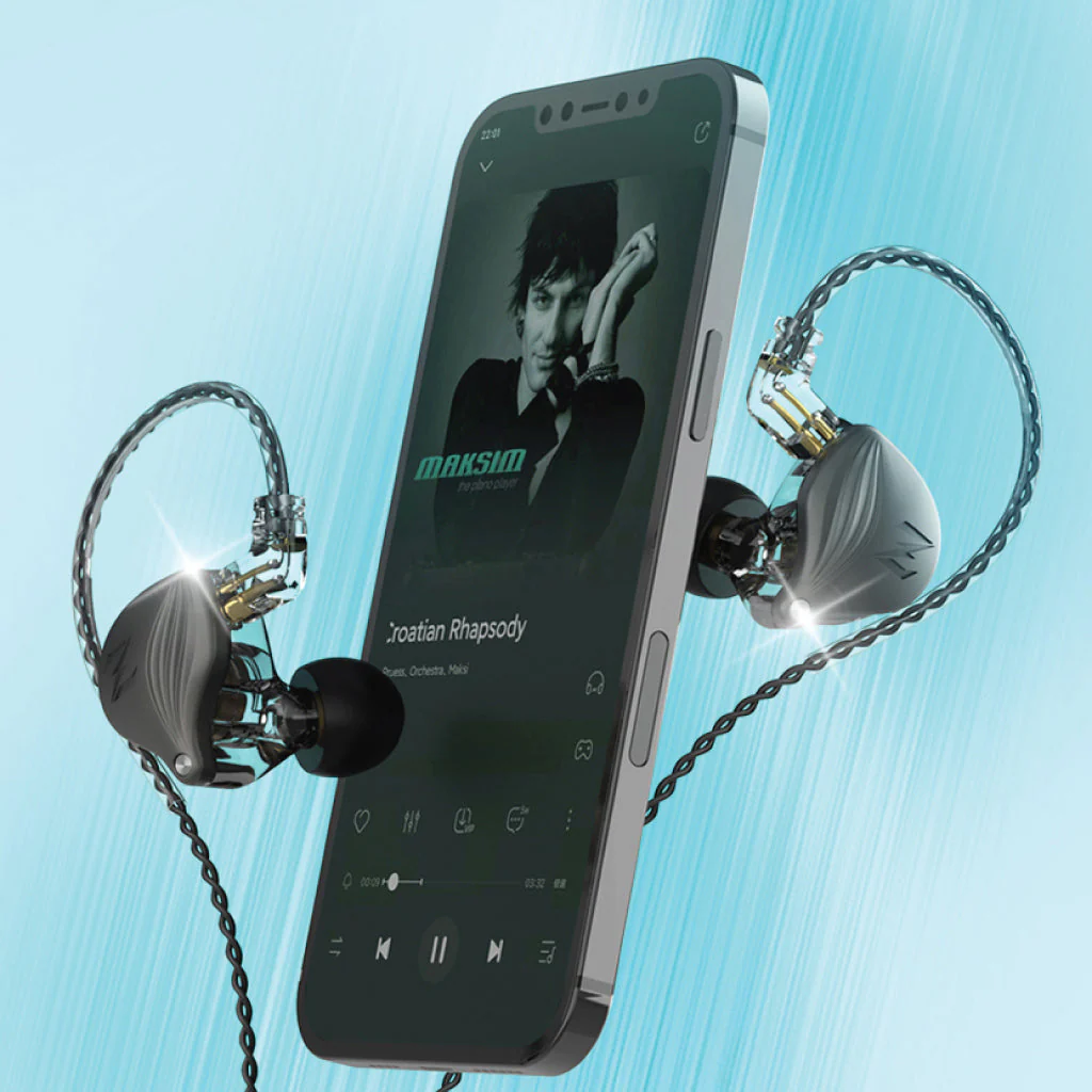 QKZ - ZAX 2 Wired IEM with Mic - Image 5