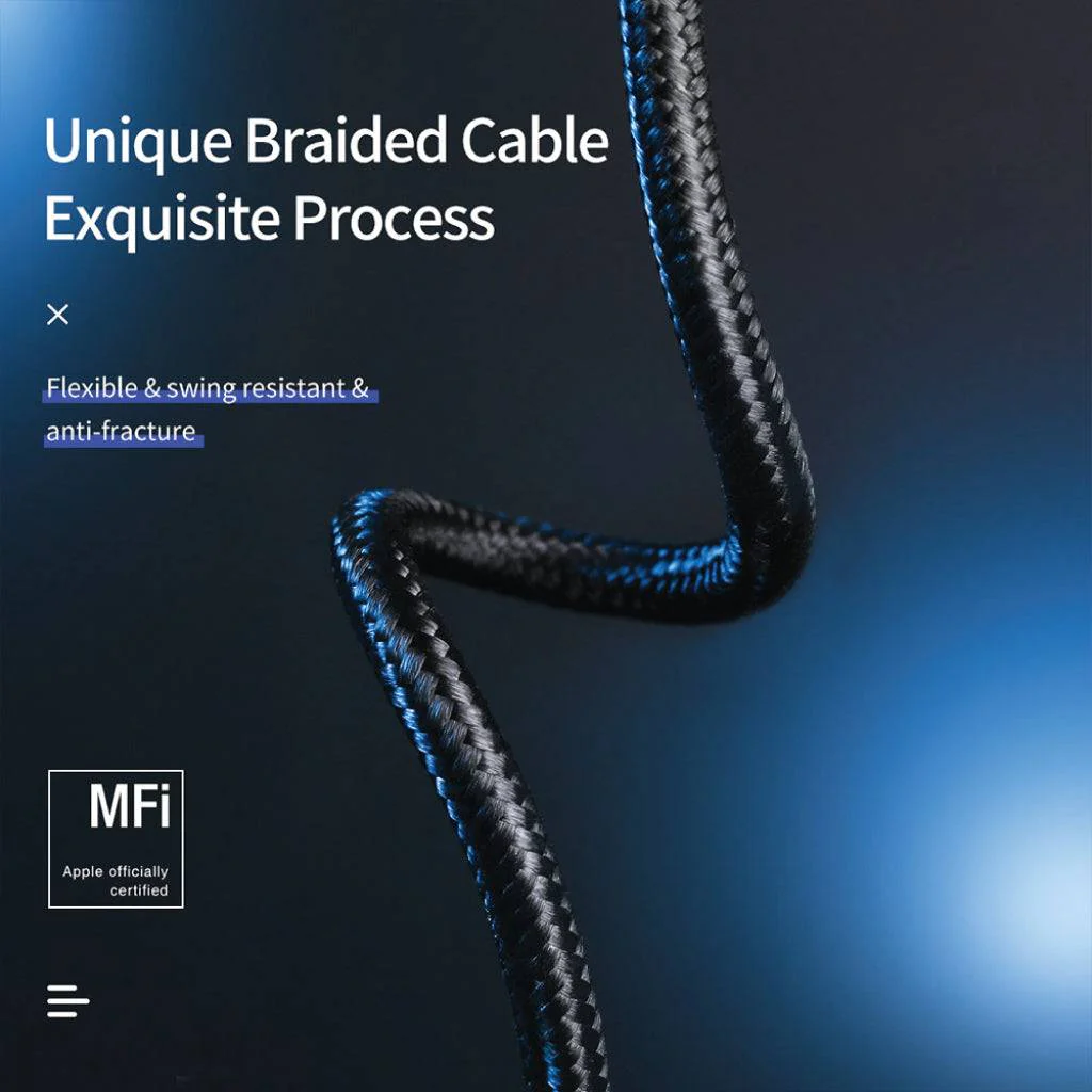 ROCK - 0706 MFI Lighting Cable for iPhone - Image 3