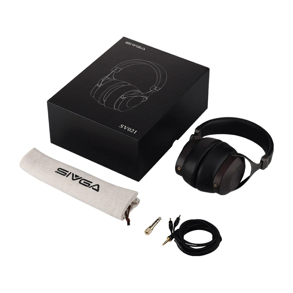 Sivga - Robin SV021 HIFI Closedback Over-ear Wood Headphone - Image 6