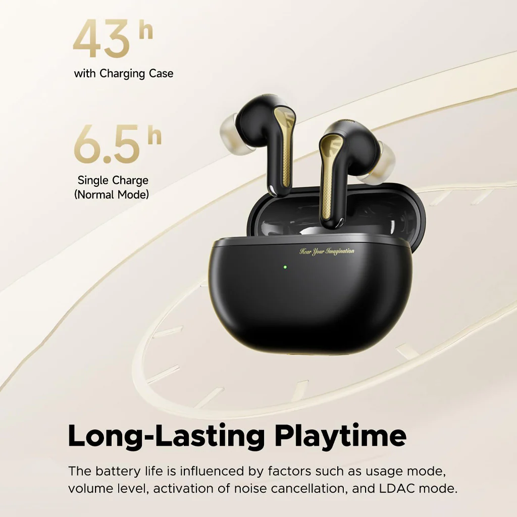 SoundPEATS - Capsule3 Pro+ xMEMS Speaker AI Adaptive ANC Wireless Earbuds - Image 10