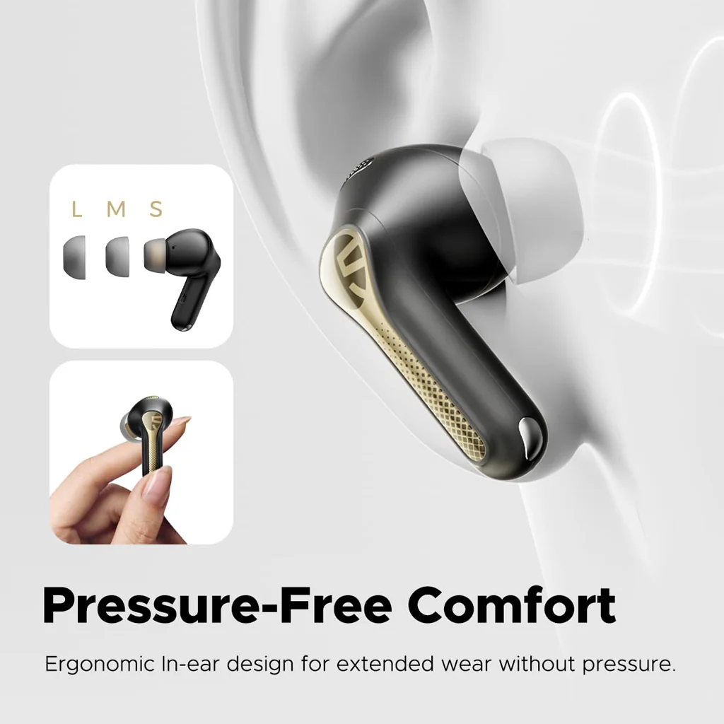 SoundPEATS - Capsule3 Pro+ xMEMS Speaker AI Adaptive ANC Wireless Earbuds - Image 14