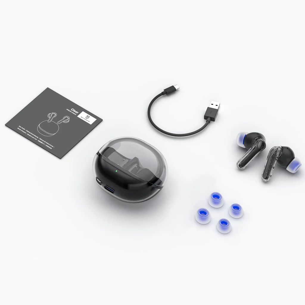 SoundPEATS Clear True Wireless Earbuds Dual ENC Mic, Gaming Mode, App Control - Image 12