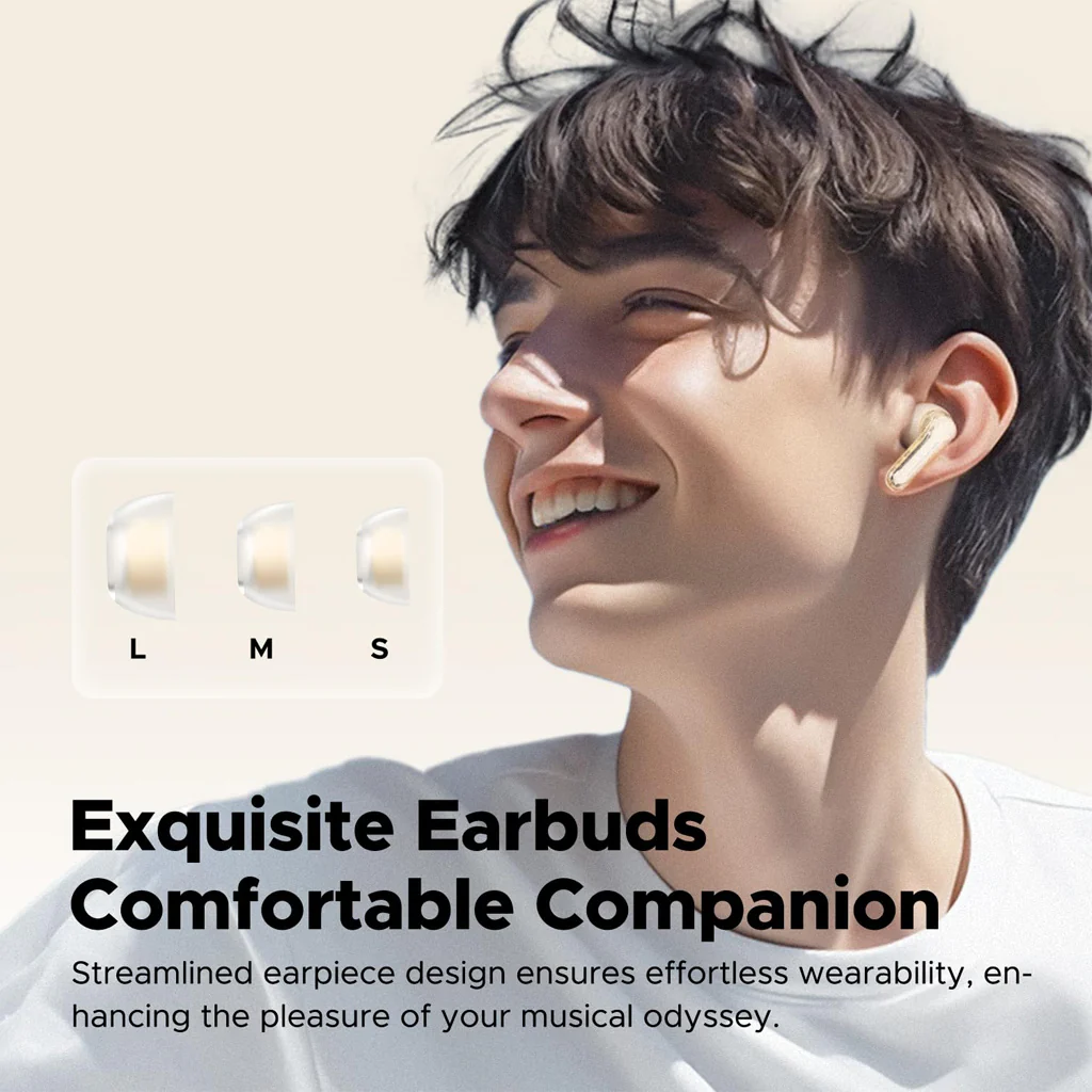 SoundPEATS Clear True Wireless Earbuds Dual ENC Mic, Gaming Mode, App Control - Image 9