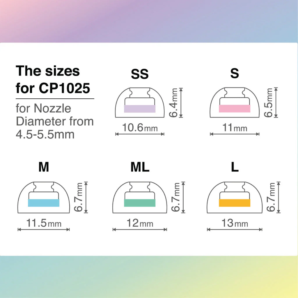 SpinFit - CP1025 Silicone Eartips for TWS - Image 22
