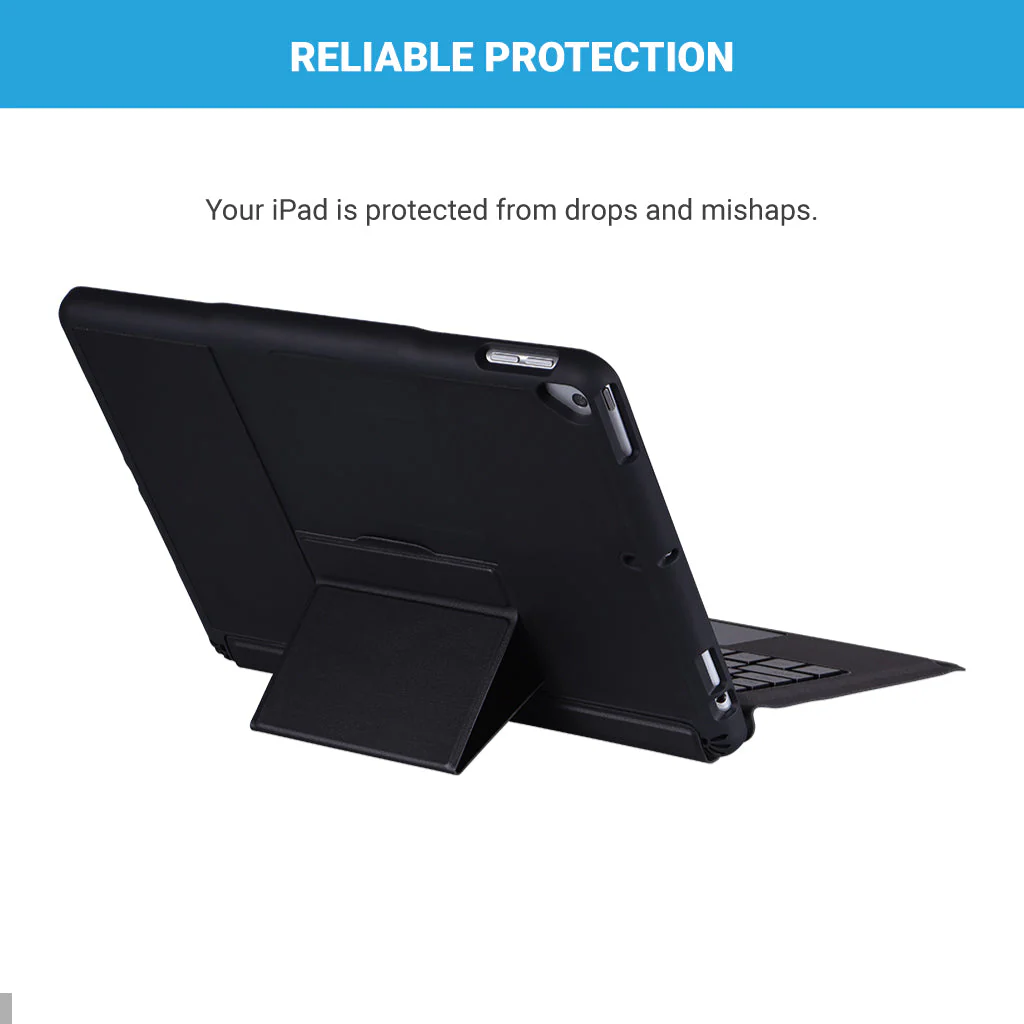 TECPHILE - T206 Wireless Keyboard Case For iPad - Image 4