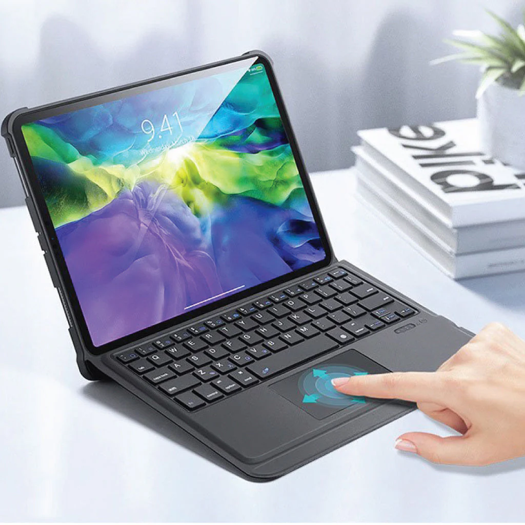 TECPHILE - T207 Wireless Keyboard Case For iPad - Image 6