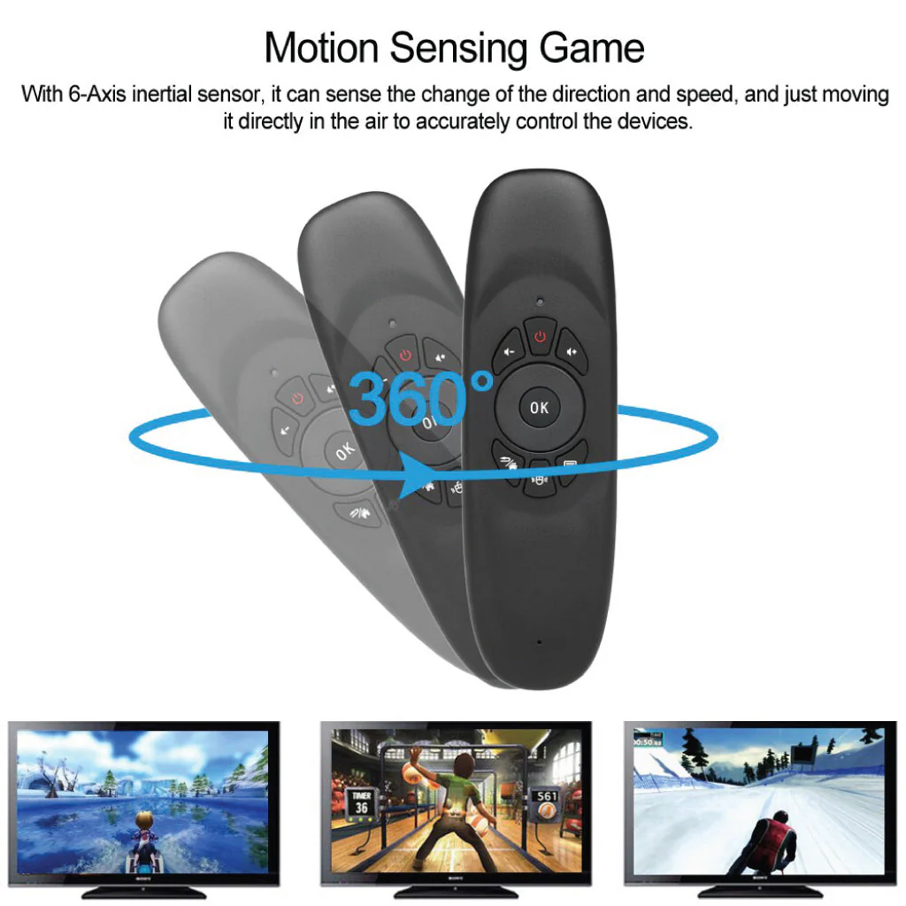 TECPHILE - C120 Wireless Air Mouse - Image 5