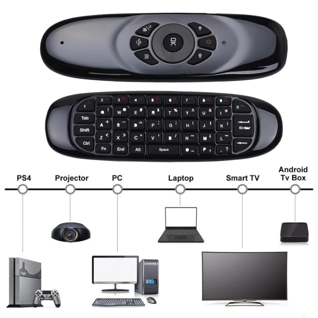 TECPHILE - C120 Wireless Air Mouse - Image 7