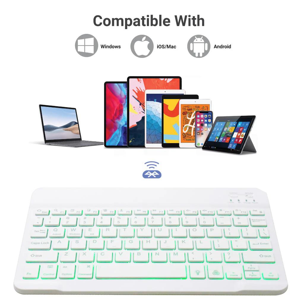 TECPHILE - CS030D Wireless Keyboard - Image 16