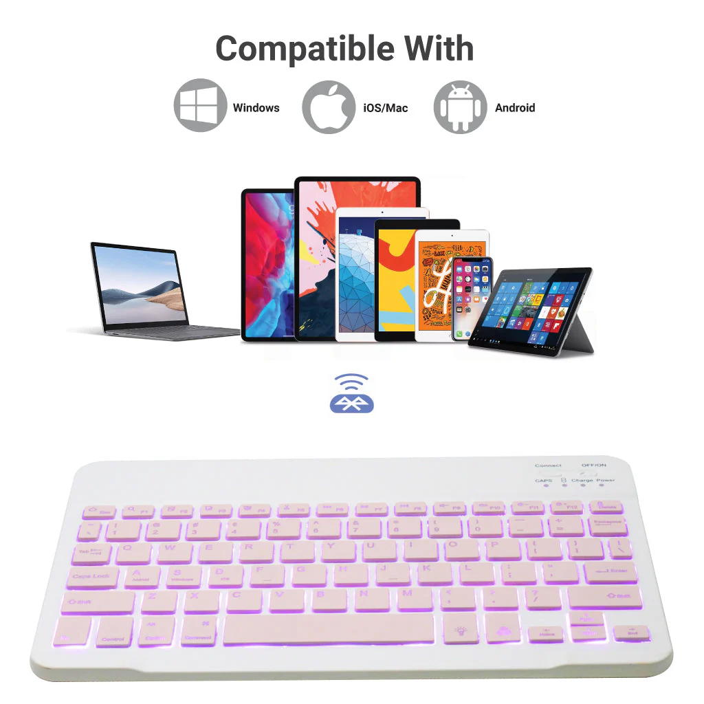 TECPHILE - CS030D Wireless Keyboard - Image 23
