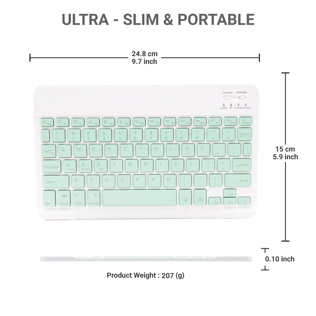 TECPHILE - CS030D Wireless Keyboard - Image 3