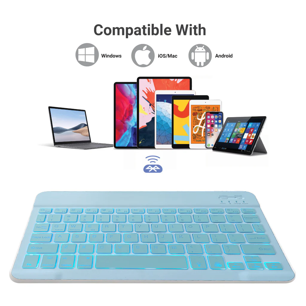 TECPHILE - CS030D Wireless Keyboard - Image 36