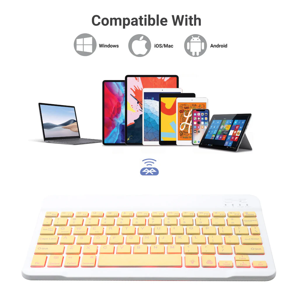 TECPHILE - CS030D Wireless Keyboard - Image 9