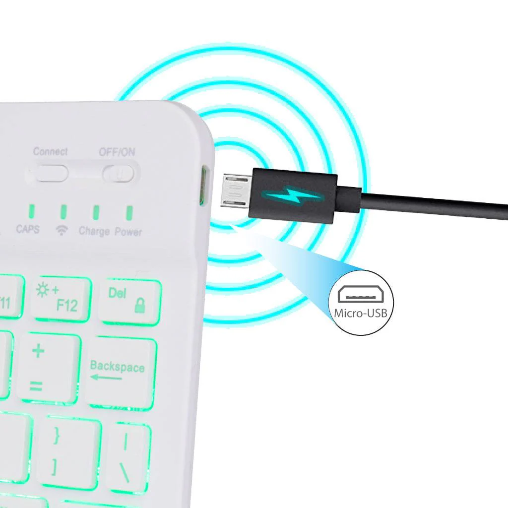 TECPHILE - HB030D Wireless Keyboard - Image 10
