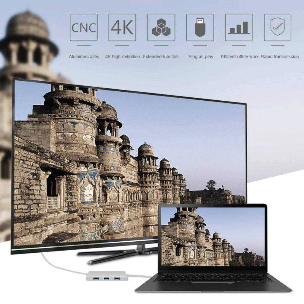 TECPHILE - IT03 Type C Hub with HDMI Port - Image 9