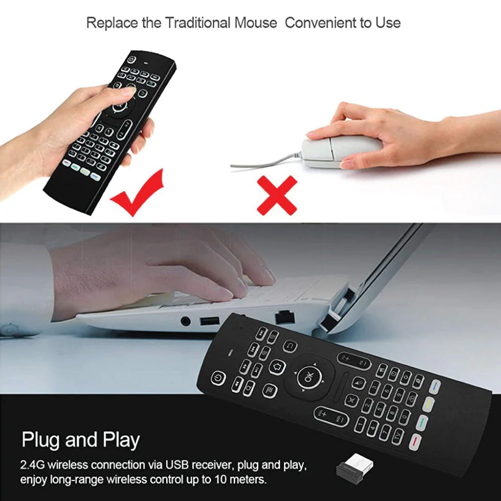 TECPHILE - MX3MBL Wireless Air Mouse (Demo Unit) - Image 6