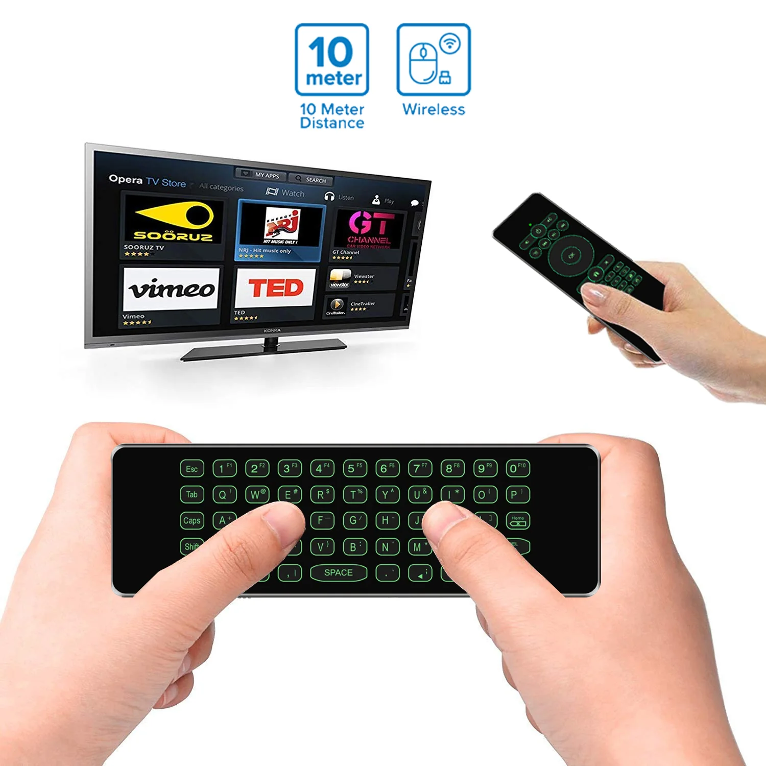 TECPHILE - T007 Wireless Air Mouse - Image 6