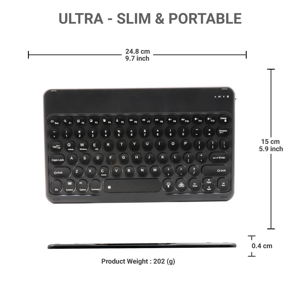 TECPHILE - X3D Wireless Keyboard - Image 11