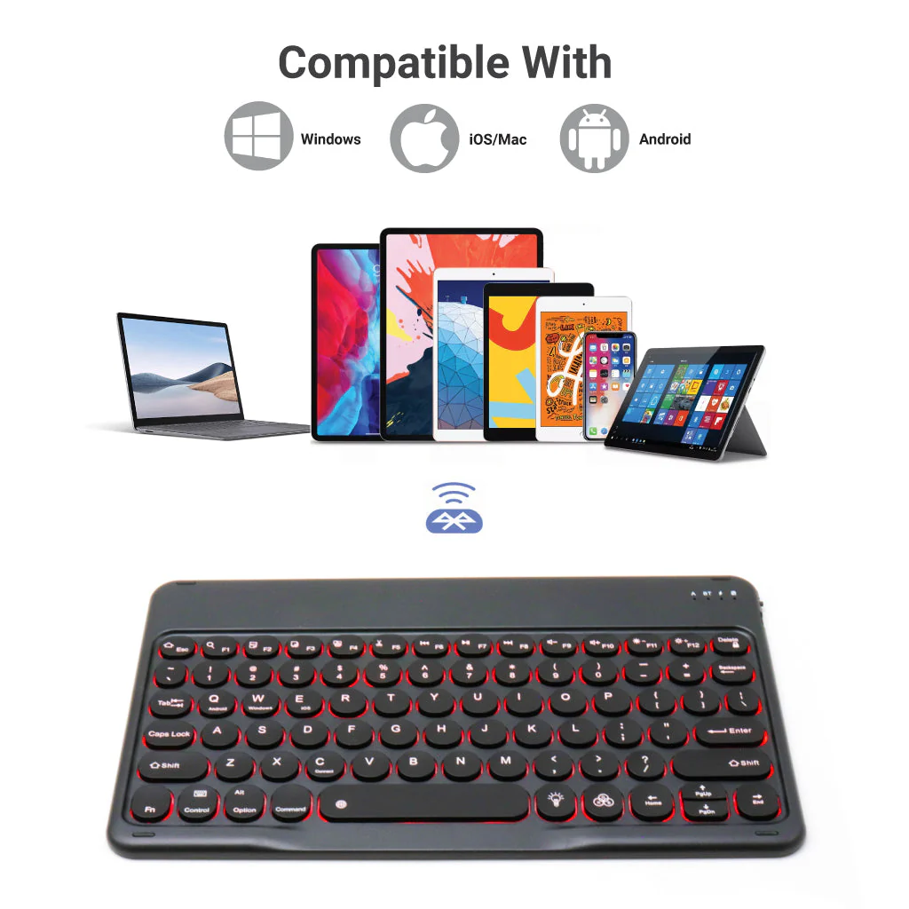 TECPHILE - X3D Wireless Keyboard - Image 12
