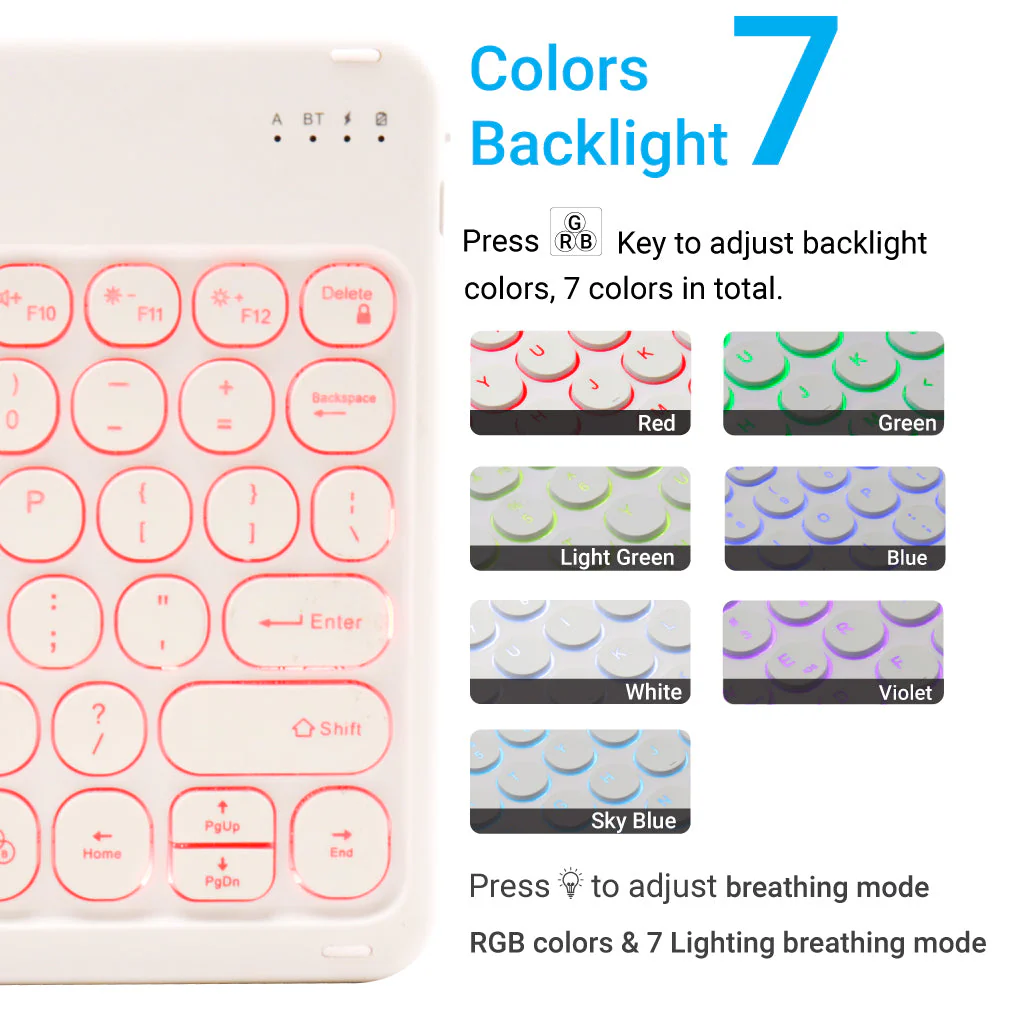 TECPHILE - X3D Wireless Keyboard - Image 13