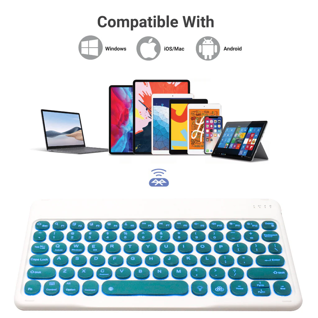 TECPHILE - X3D Wireless Keyboard - Image 5