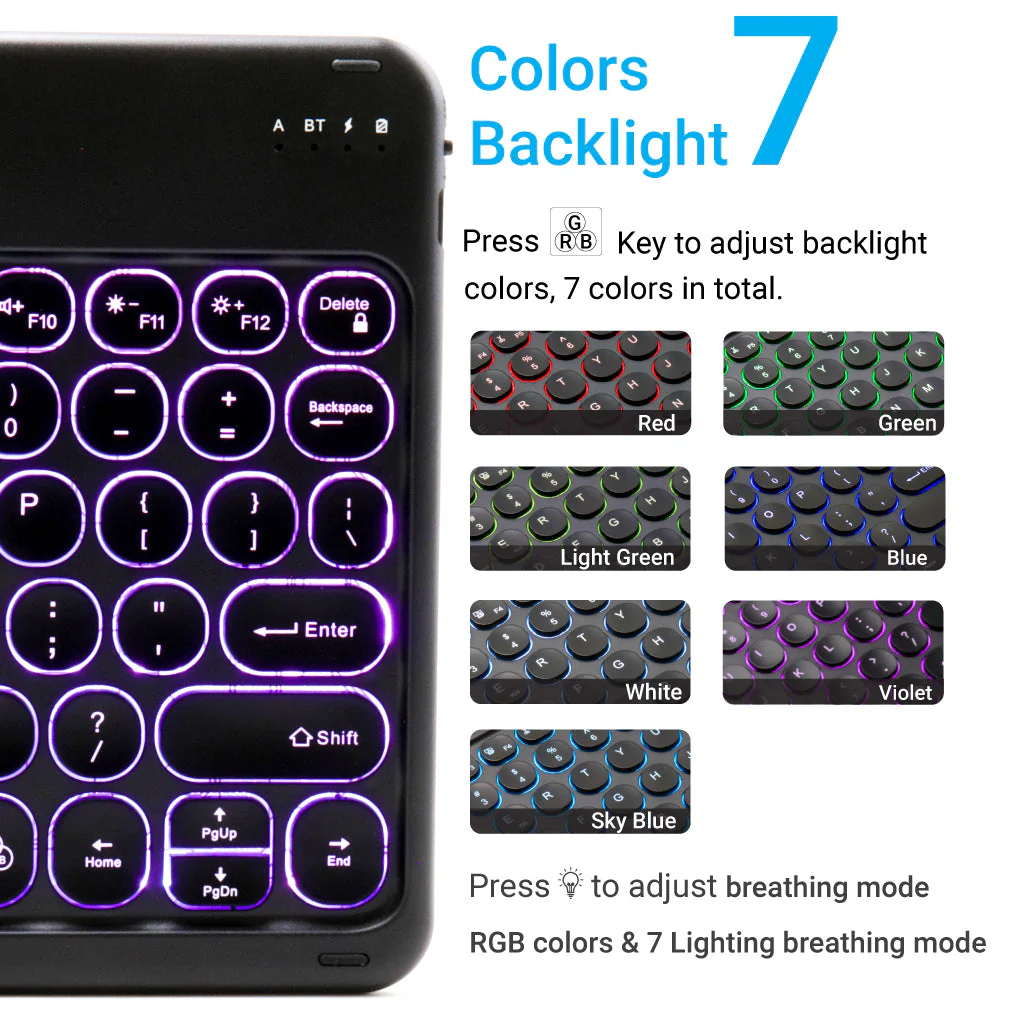 TECPHILE - X3D Wireless Keyboard - Image 9