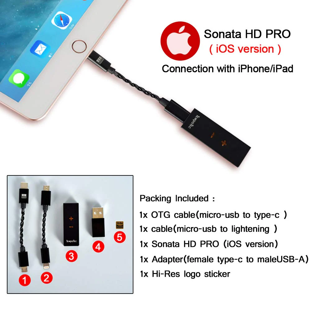TempoTec - Sonata HD PRO Portable DAC & Amp (IOS) - Image 10