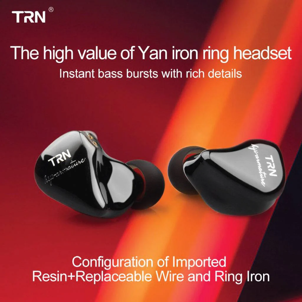 TRN - IM1 Wired IEM with Mic - Image 4
