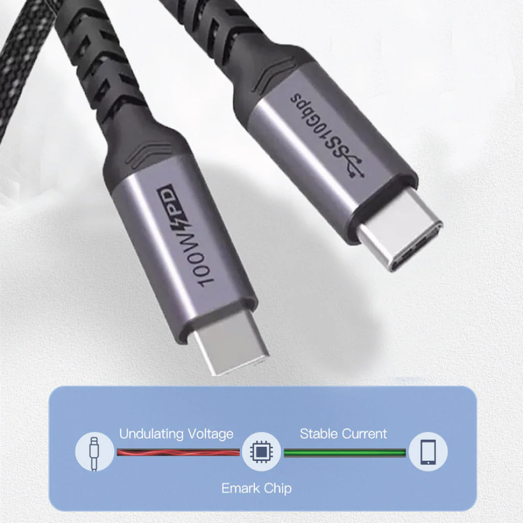 URVNS - B723 100W Type C to Type C Cable - Image 5