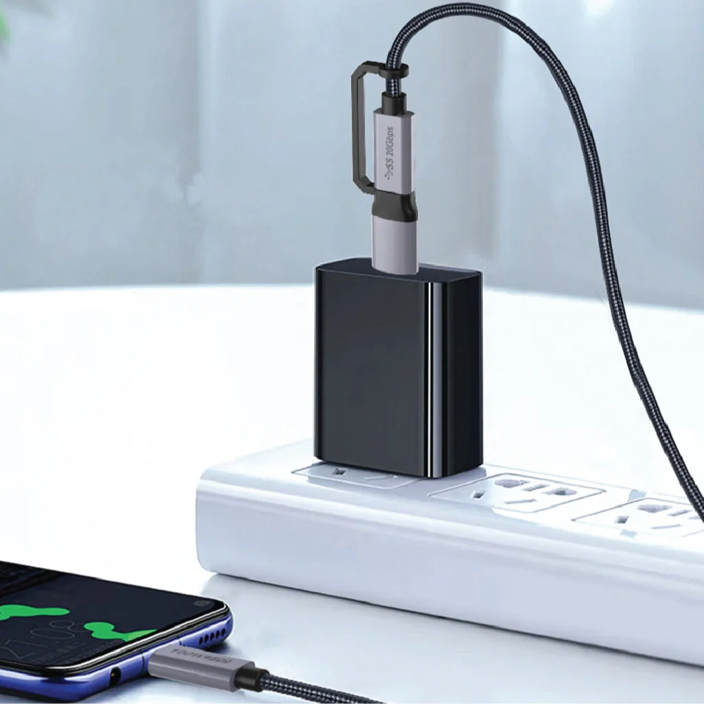 URVNS - C43 PD100W 2 IN 1 USB-C Cable - Image 11