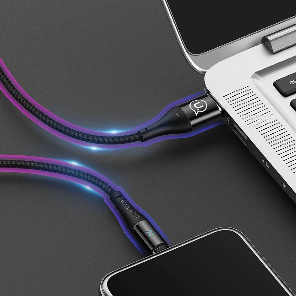 USAMS - SJ-240  Auto Disconnect Fast Charging Cable - Image 10