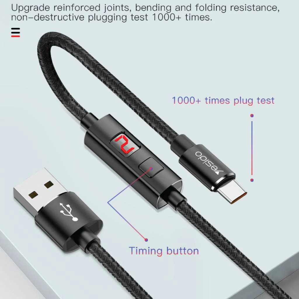 YESIDO - CA-46 Type C Fast Charging Cable - Image 24